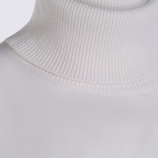 26FW 얼루드 터틀넥 26511175 40 BIANCO - ALLUDE