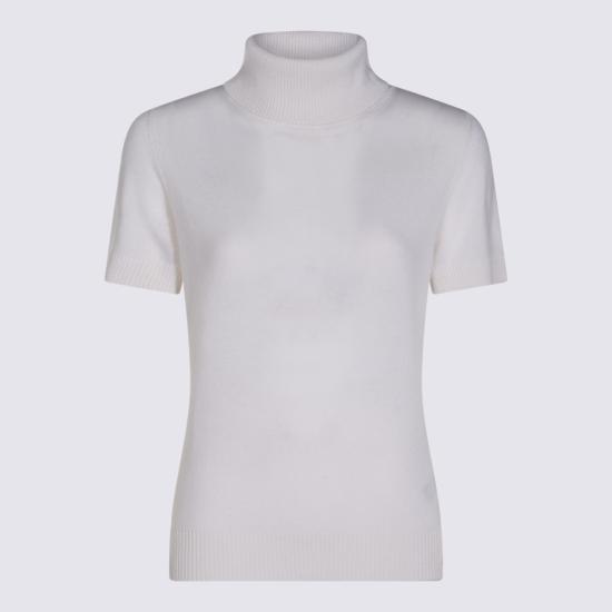 26FW 얼루드 터틀넥 26511175 40 BIANCO - ALLUDE