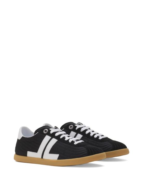 26FW 랑방 스니커즈 FU SKZL01 NYSQ A26 1000 BLACK WHITE - LANVIN