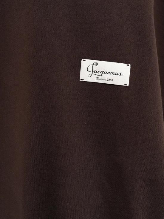 26FW 자크뮈스 긴팔 티셔츠 SSU00215AJ00325 881 DARK BROWN - JACQUEMUS