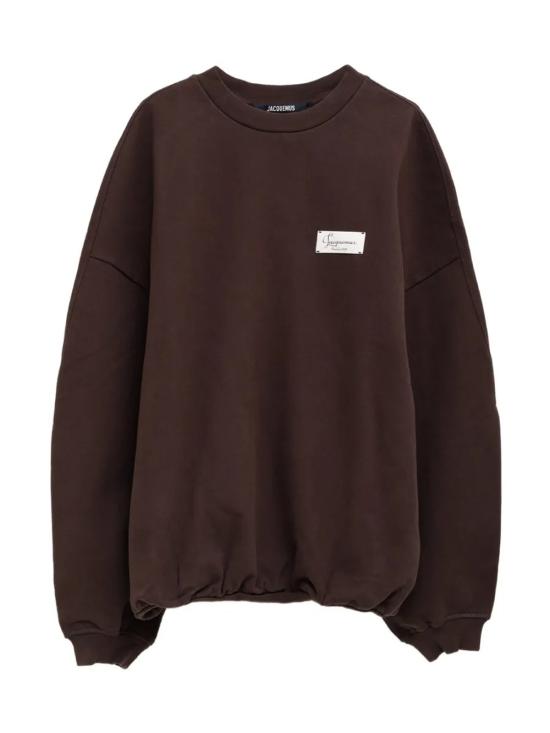 26FW 자크뮈스 긴팔 티셔츠 SSU00215AJ00325 881 DARK BROWN
