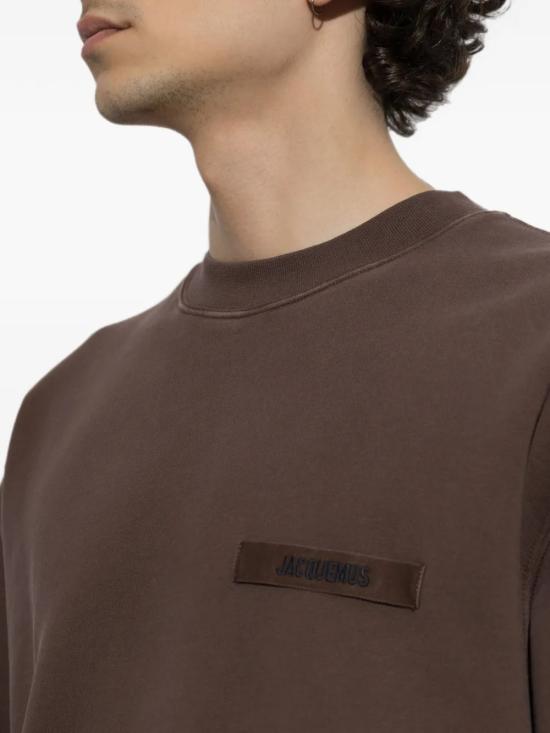 26FW 자크뮈스 그로그랭 스웨트 셔츠 SSM00206AJ00126 850 BROWN - JACQUEMUS