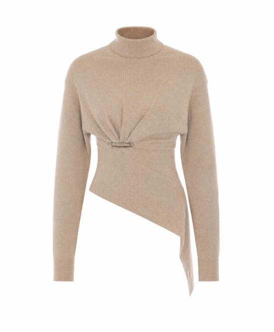 26FW 랑방 터틀넥 PO0004 K065041 BEIGE
