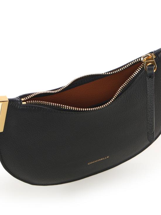 26FW 코치넬리 숄더백 E1QKF130301 613 BLACK COGNAC - COCCINELLE