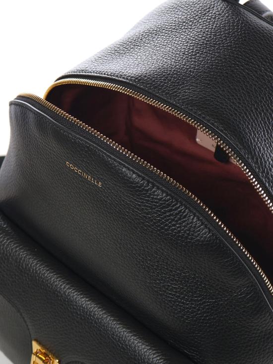 26FW 코치넬리 백팩 E1TFK140201 001 BLACK - COCCINELLE