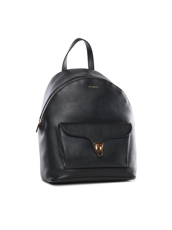26FW 코치넬리 백팩 E1TFK140201 001 BLACK - COCCINELLE