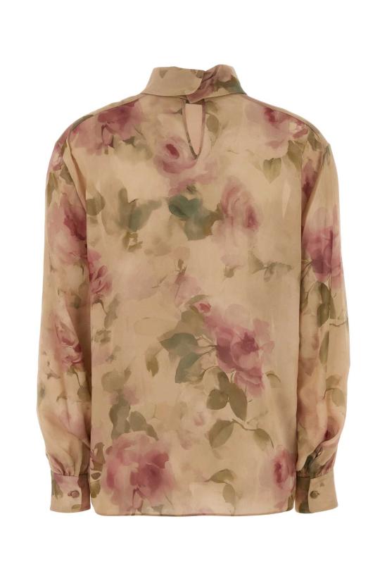 26FW 마그다뷰트림 스웨터 217926 BEIGEPRINT Floral - MAGDA BUTRYM
