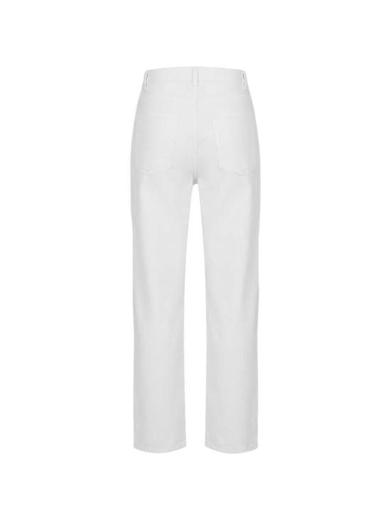 26FW 로에 스트레이트 팬츠 82031279 100303 Optic white - ROHE