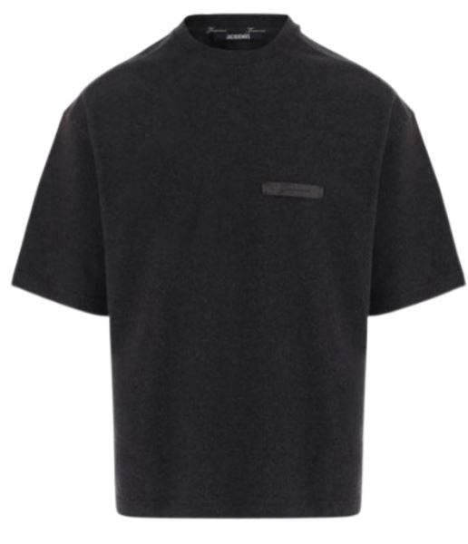 26FW 자크뮈스 반팔 티셔츠 TSU00345 AJ00327970 DARK GREY