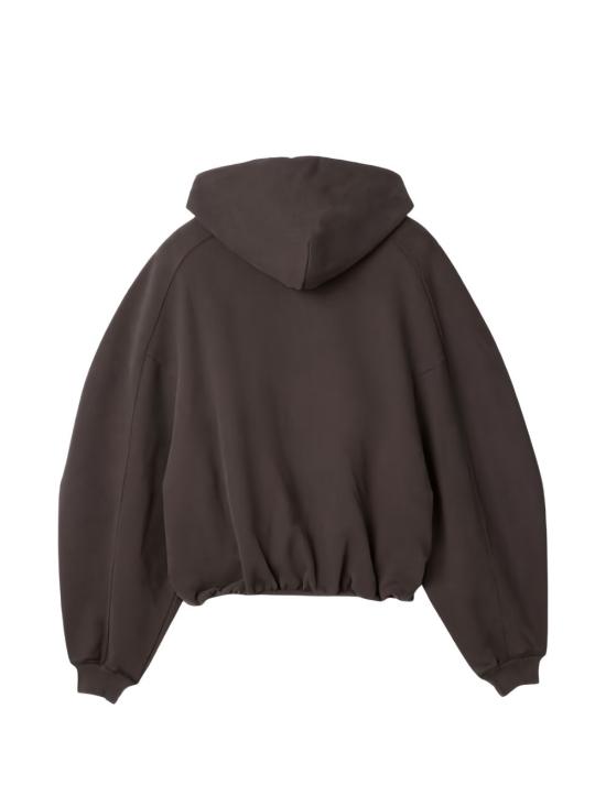 26FW 자크뮈스 후드 티셔츠 HOU00314 AJ00325881 DARK BROWN - JACQUEMUS