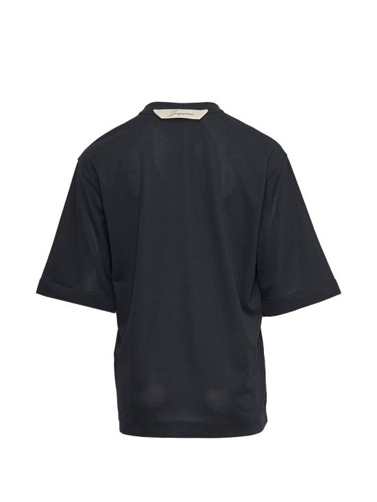 26FW 자크뮈스 Ventadou 티셔츠 TSW00588 AJ00254990 BLACK - JACQUEMUS