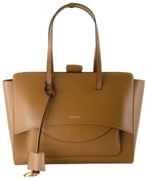 26FW 히데신스 가방 FL11T FLAP L PREMIERECARAMEL