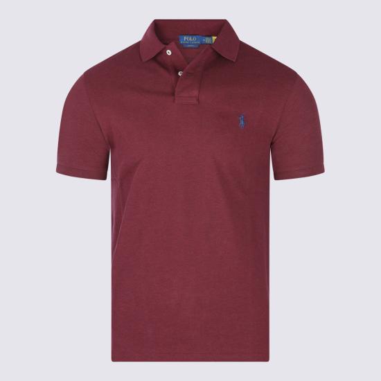 26FW 폴로 랄프로렌 폴로 티셔츠 710536856 343 Bordeaux