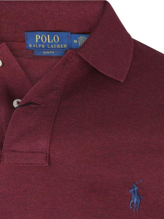 26FW 폴로 랄프로렌 폴로 티셔츠 710536856 343 BORDEAUX - POLO RALPH LAUREN