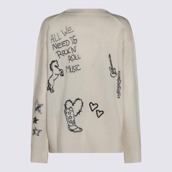 26FW 자딕앤볼테르 스웨터 KWCA01698 102 ECRU - ZADIG & VOLTAIRE