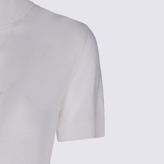 26FW 얼루드 터틀넥 26511175 40 BIANCO - ALLUDE