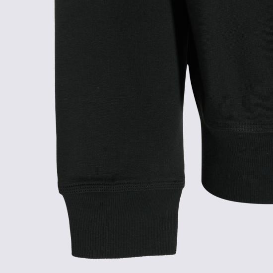 26FW 칼하트 WIP 하프 집 아메리칸 스크립트 스웨트셔츠 I027014 3T6XX RAVEN - CARHARTT WIP