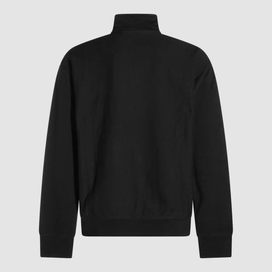 26FW 칼하트 WIP 하프 집 아메리칸 스크립트 스웨트셔츠 I027014 89XX BLACK - CARHARTT WIP
