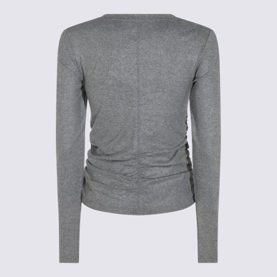 26FW 이자벨마랑에뚜왈 긴팔 티셔츠 26AHT0960FA D3K05E02GY GREY - ISABEL MARANT ETOILE