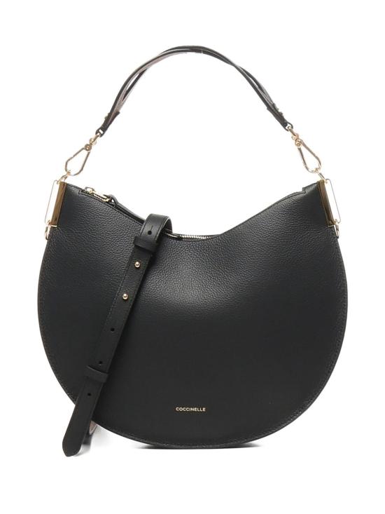 26FW 코치넬리 숄더백 E1QKF130201 613 NOIR COGNAC - COCCINELLE