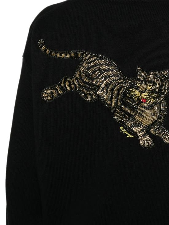 26FW 겐조 가디건 FG65CA8213FN 99J BLACK - KENZO