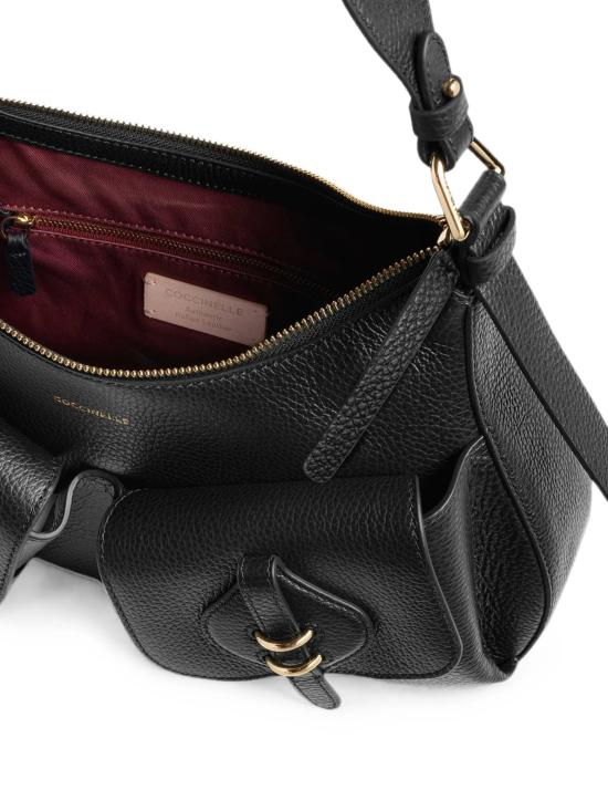 26FW 코치넬리 숄더백 E1VGK120101 001 BLACK - COCCINELLE
