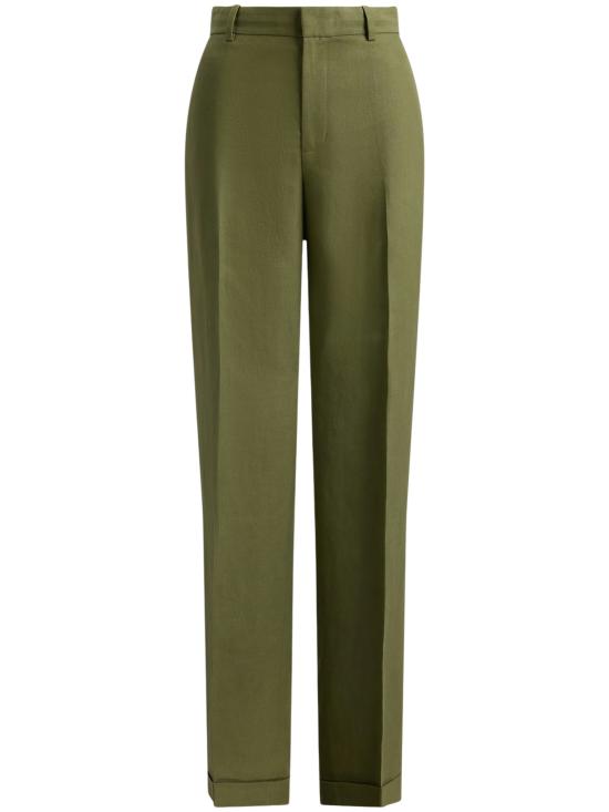26FW 랄프 로렌 수트 팬츠 211B24437 001 GREEN
