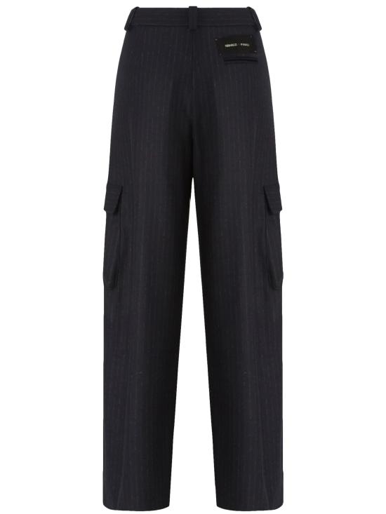 26FW 핑코 스트레이트 팬츠 107712 A3MSG03 NAVY - PINKO
