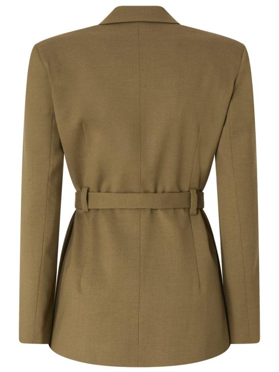 26FW 핑코 수트 자켓 107864 A3MSV59 GREEN - PINKO