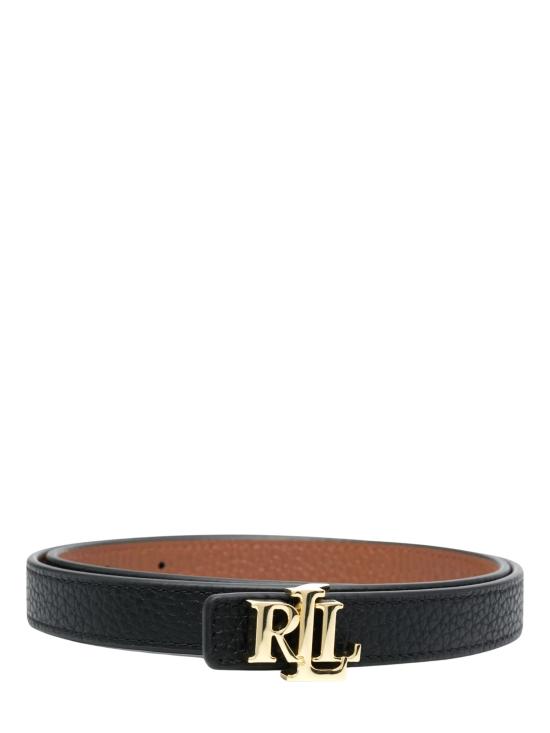 26FW 랄프 로렌 벨트 412912038 001 BLACK