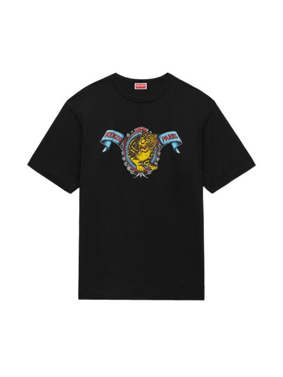 26FW 겐조 반팔 티셔츠 FG65TS2984SG 99J Black