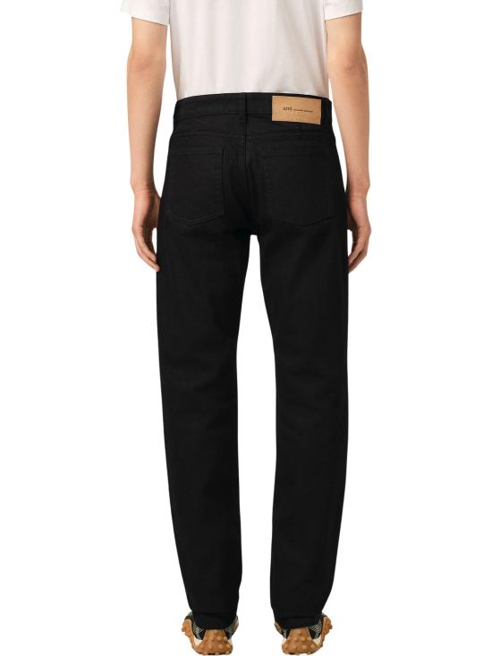 26FW 아미 클래식 핏 데님 팬츠 HTR001 DE0131001 BLACK - AMI