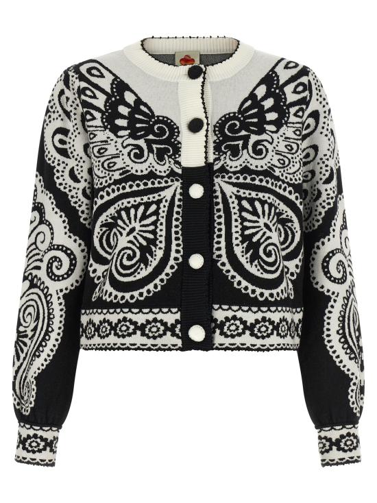 26FW 팜 리오 가디건 36127426004 White Black