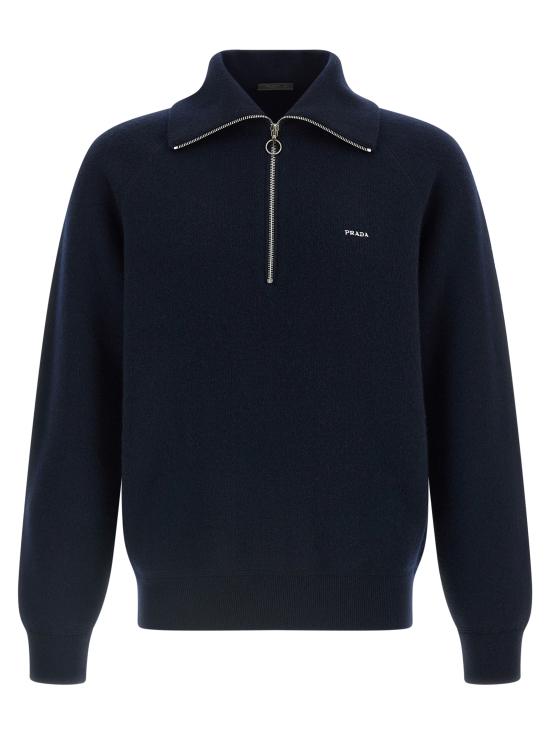 26FW 프라다 가디건 UMF398SOOO6242F0008 Blue