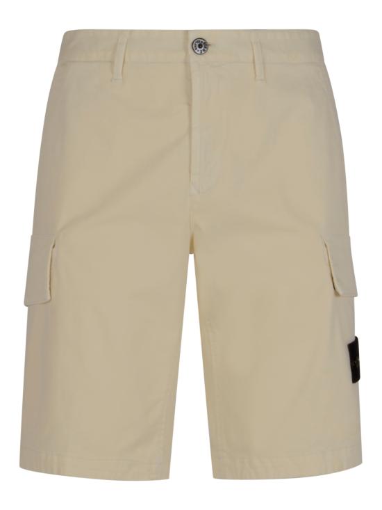 26SS 스톤 아일랜드 숏팬츠 L100018 S0004V0193 Ivory - STONE ISLAND