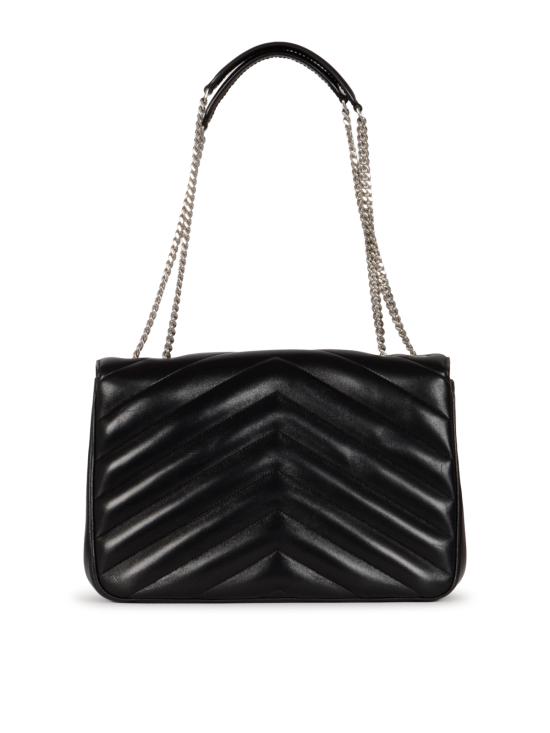 26FW 생로랑 루루 라지 마테라쎄 램스킨 숄더백 803541 AAE4Y1000 NERO - SAINT LAURENT