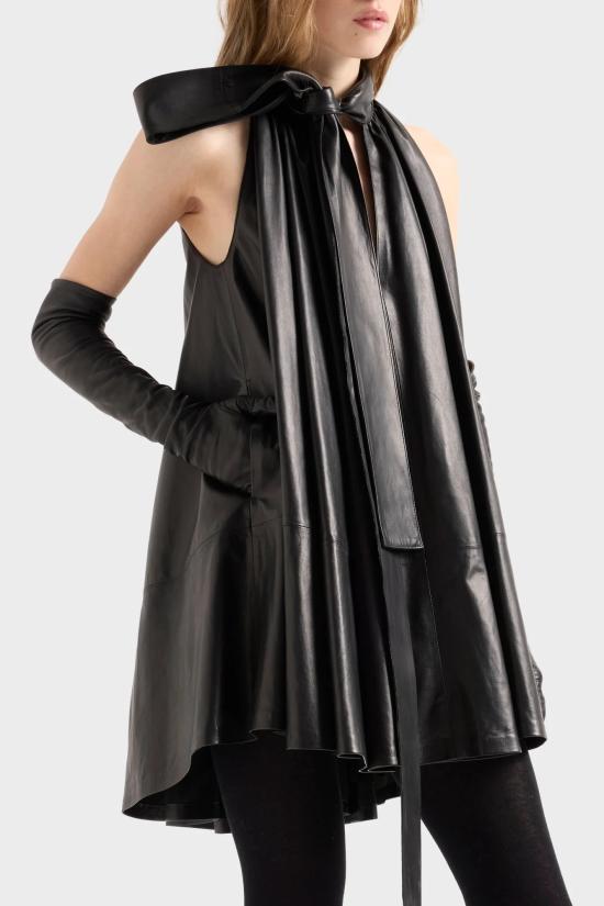 26FW 세븐포올맨카인드 미디 원피스 7NFD0H70 U71JI Black - 7 FOR ALL MANKIND