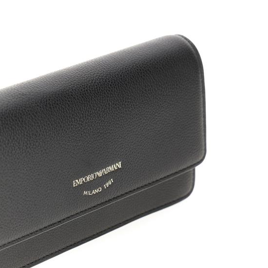 26FW 엠포리오 아르마니 클러치/파우치 EW003036AF19568 Black - EMPORIO ARMANI