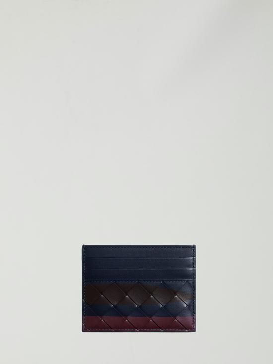 26FW 보테가베네타 인트레치아토 카드 지갑 795612 BLACK - BOTTEGA VENETA