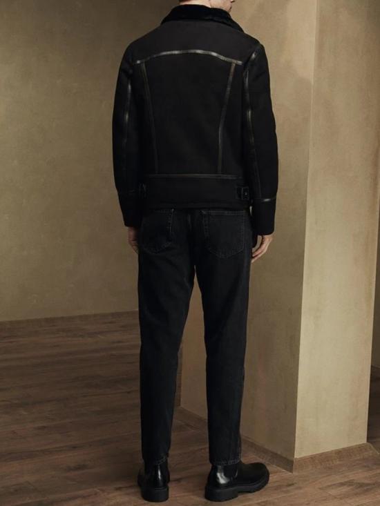 26FW Bigardini 무스탕 E2096K UOMO Black - OTHER BRANDS