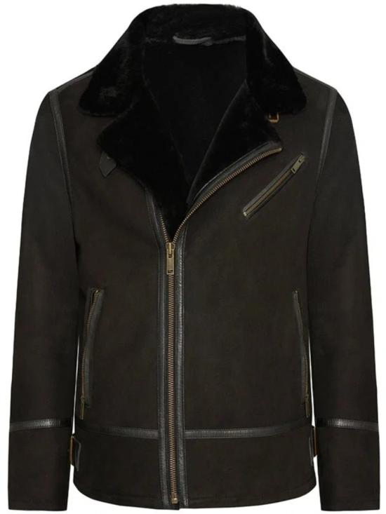 26FW Bigardini 무스탕 E2096K UOMO Black