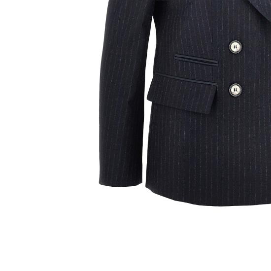 26FW 엠포리오 아르마니 수트 자켓 EW004860TE21433 Blue - EMPORIO ARMANI
