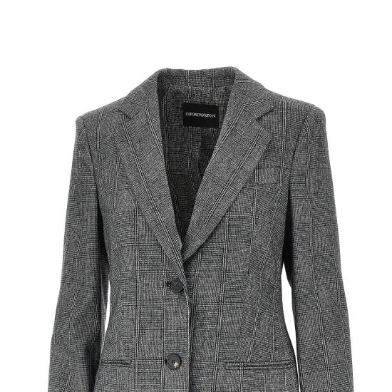 26FW 엠포리오 아르마니 수트 자켓 EW004846TE21428 Grey - EMPORIO ARMANI