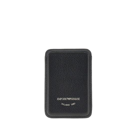 26FW 엠포리오 아르마니 지갑 EW004195AF19568 Black