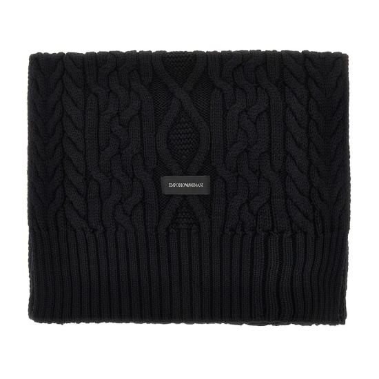 26FW 엠포리오 아르마니 머플러/스카프 EW005568AF29152 Black