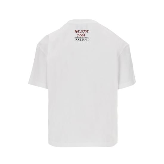 26FW 엠포리오 아르마니 탑 EW005338AF25885 White - EMPORIO ARMANI