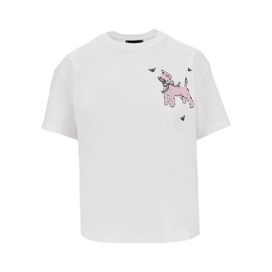 26FW 엠포리오 아르마니 탑 EW005338AF25885 White