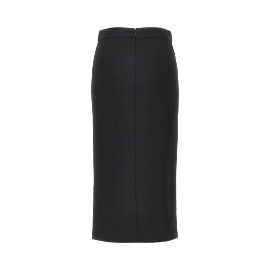 26FW 엠포리오 아르마니 롱 스커트 EW003475AF20901 Black - EMPORIO ARMANI