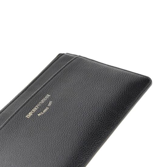 26FW 엠포리오 아르마니 지갑 EW000547AF19568 Black - EMPORIO ARMANI