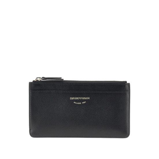 26FW 엠포리오 아르마니 지갑 EW000547AF19568 Black